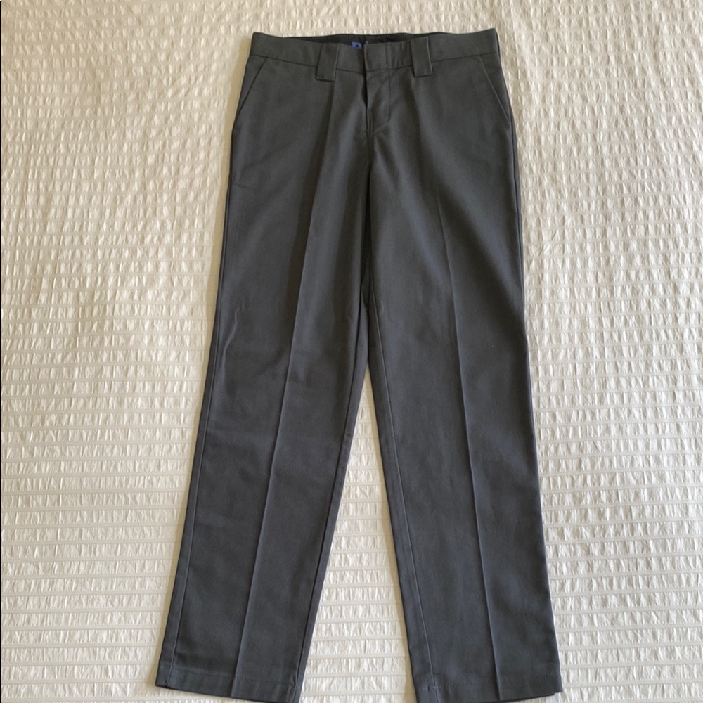 Dickies Boy’s Charcoal Chinos NWOT